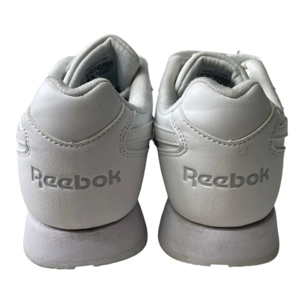 Reebok Women’s CL Harmon White Leather Run Sneakers